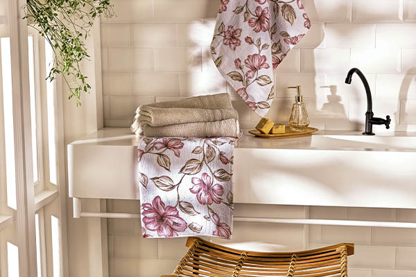 Toalha Vienna Estampada